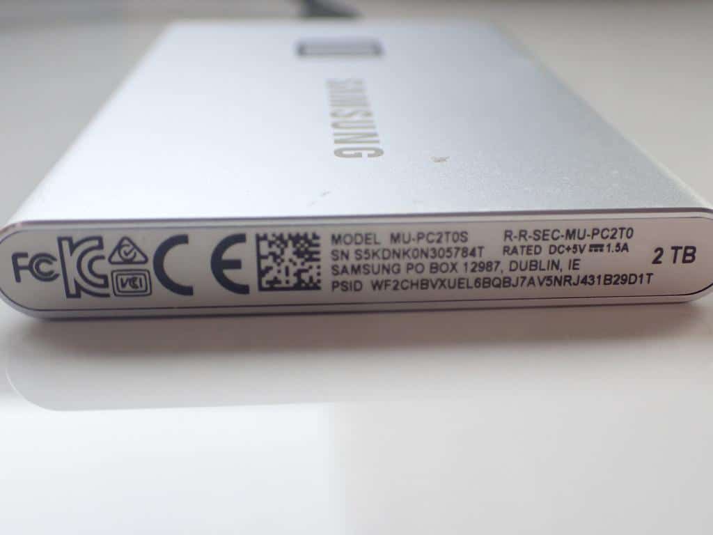 Samsung portable SSD